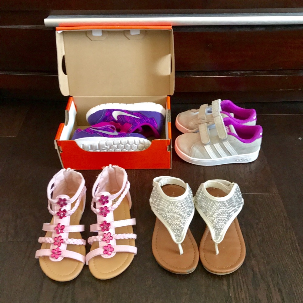 Nike and Adidas Sneaker Bundle